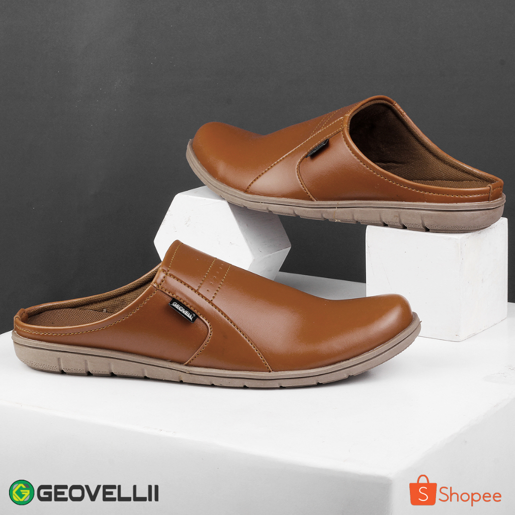 Geovelli Store | Sandal Pria Bustong Terbaru / Sepatu Brongsong Umroh Haji Model  Kekinian