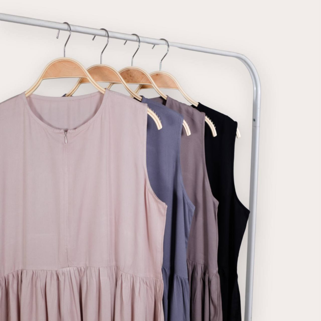 Mininos Inner Sleeveless | Dress Basic Polos Spandex Rayon