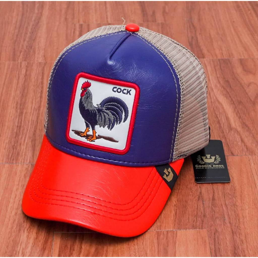 Topi Goorin Bros Baseball Pria Karakter Hewan Topi Import Mirror Original