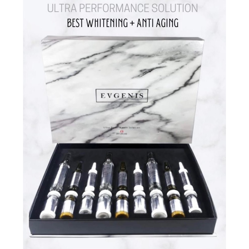 EVGENIS ULTRA PERFORMANCE SOLUTION WHITENING INFUSION (Isi 9 set)
