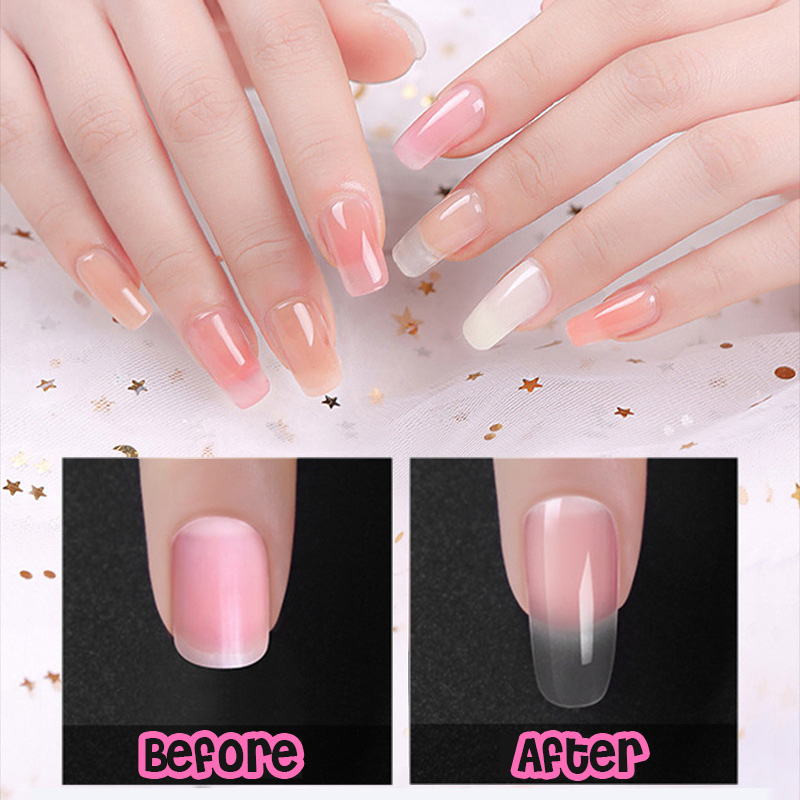 𝐂𝐢𝐭𝐚𝐝𝐞𝐚𝐥 - Cetakan Akrilik Kuku Extention Polygel 100Pcs, Nail Art