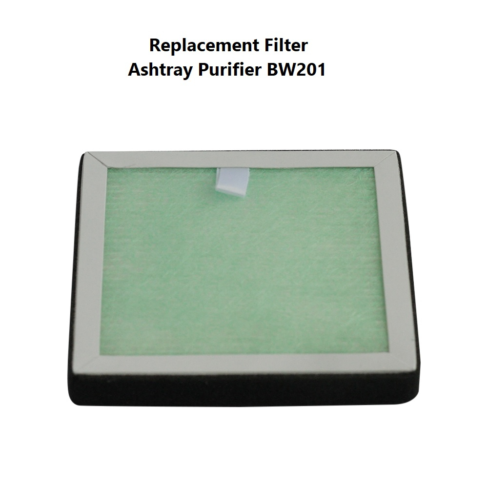 AKN88 - Replacement Filter for Ashtray Purifier BW-201 - Filter Pengganti