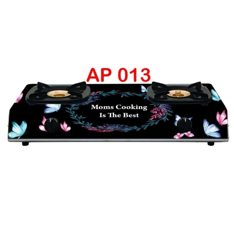 STIKER KOMPOR 2 TUNGKU DAN STIKER KOMPOR 2 TUNGKU JUMBO (MOTIF AP009 & AP013)