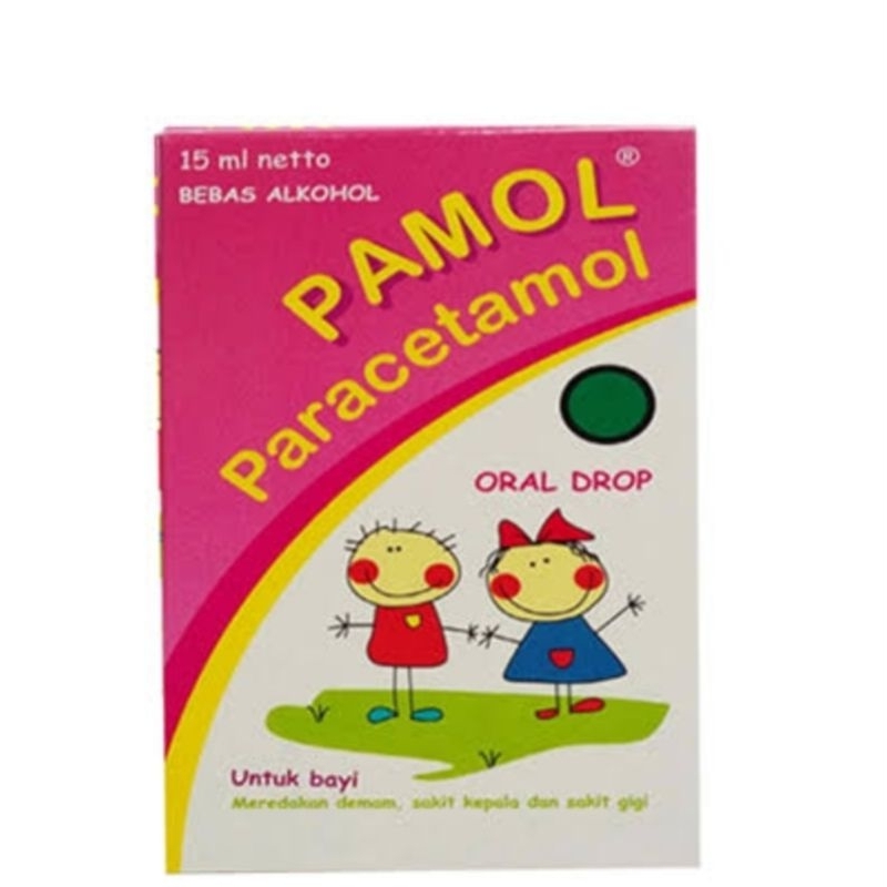 

pamol sirup - drop obat demam panas anak bayi