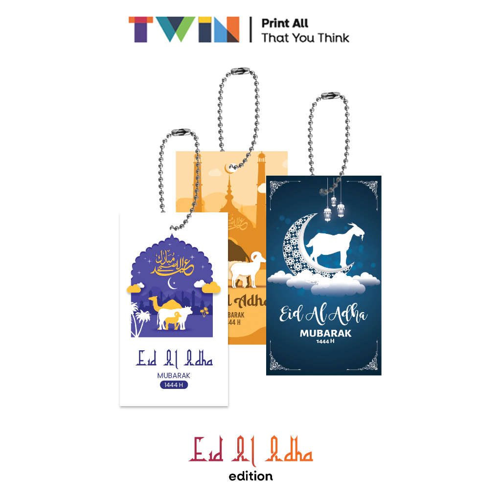 

TWIN ADVERTISING Cetak Hang Tag Lebaran Idul Adhah - Print Label Tag Hampers Hari Raya Idul Adhah