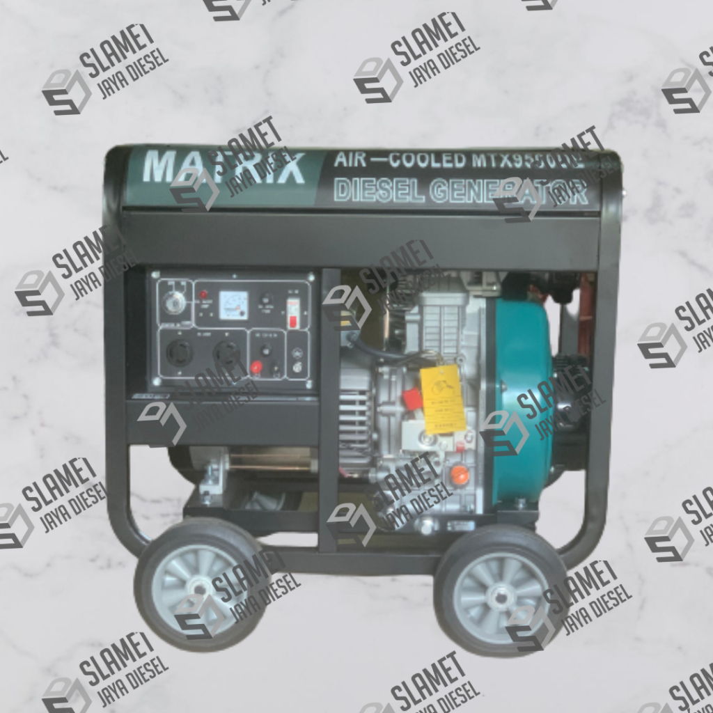 Genset Matrix Open Diesel MT 9500 DE - 7300Watt