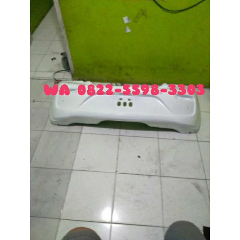 bumper belakang Mirage 2017