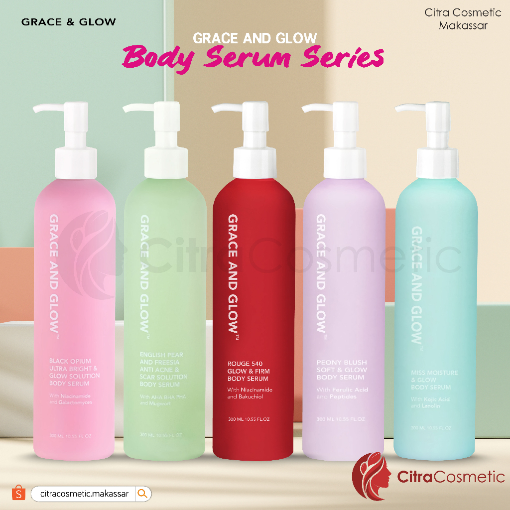 Grace And Glow Body Serum Series