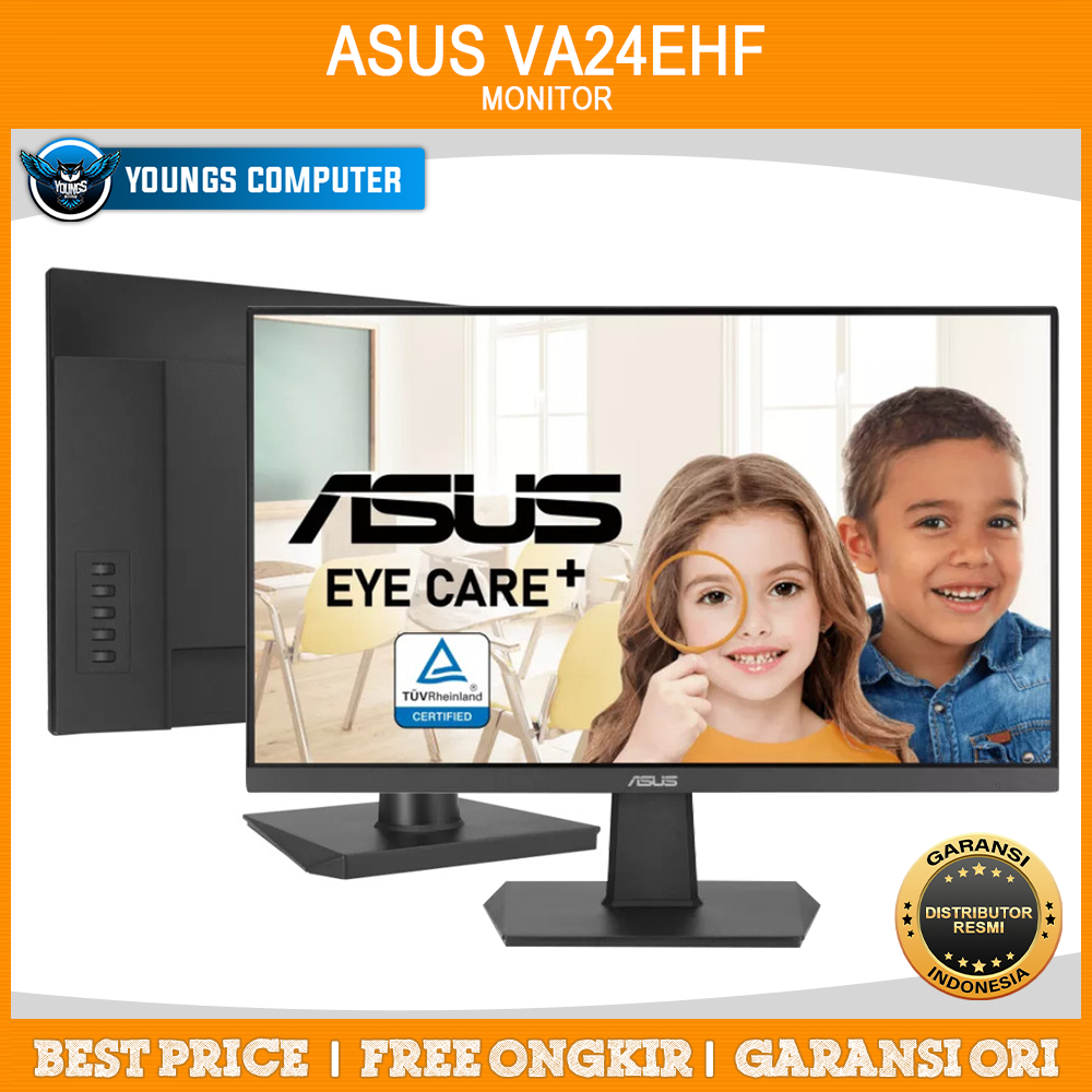 MONITOR ASUS VA24EHF Eye Care Gaming Monitor - 24&quot; FHD IPS 100Hz