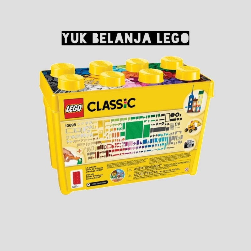 LEGO Classic 10698 Large Creative Brick Box (790 pieces)