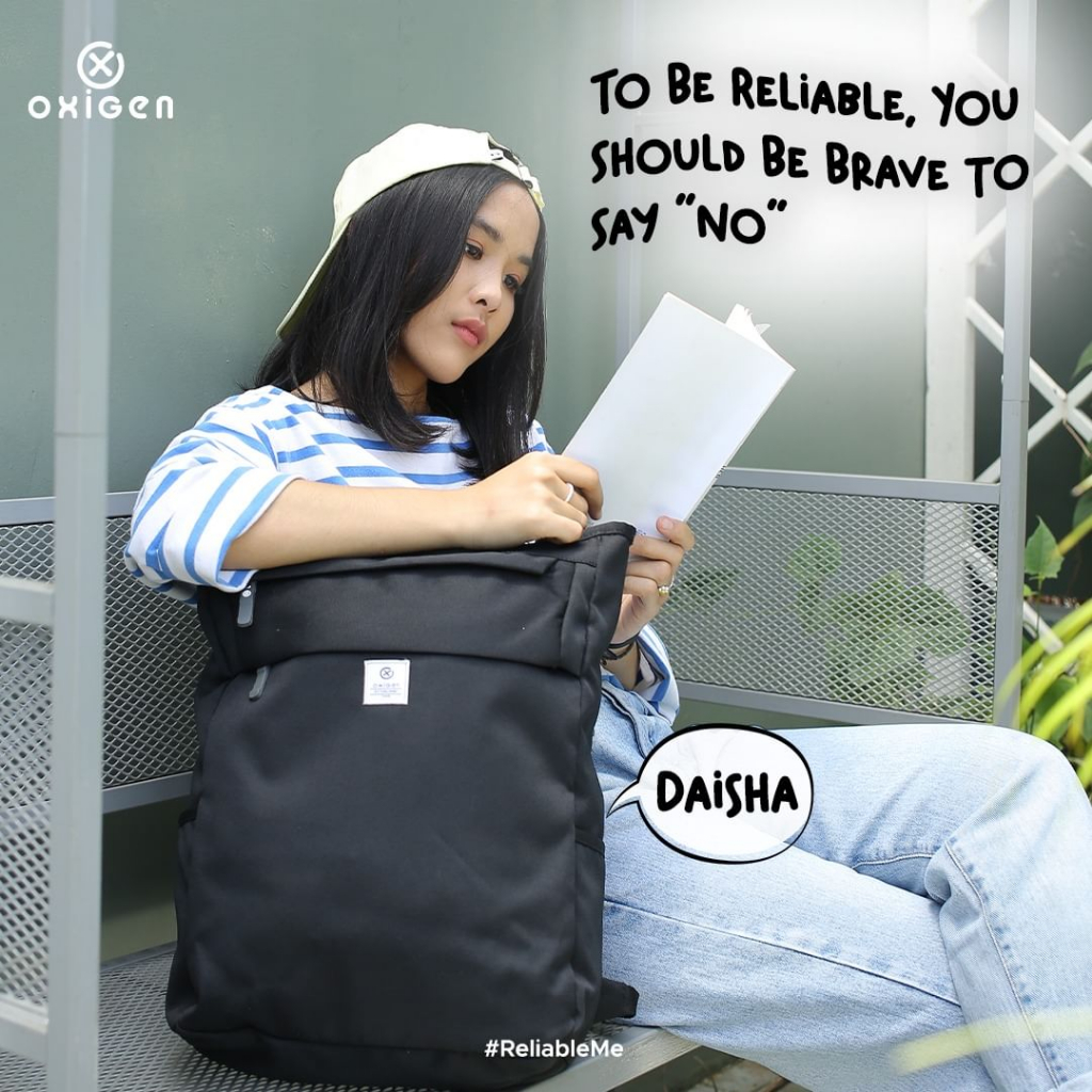 Tas Ransel Backpack Laptop Oxigen Original Daisha