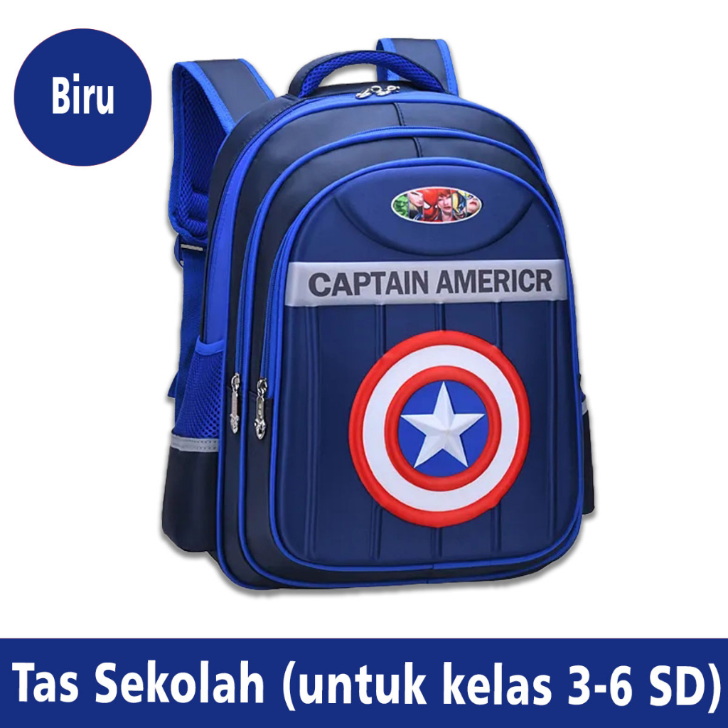 NEXXIO TAS RANSEL SD ANAK LAKI LAKI TAS ANAK SEKOLAH MOTIF 3D TAS SEKOLAH KARAKTER.