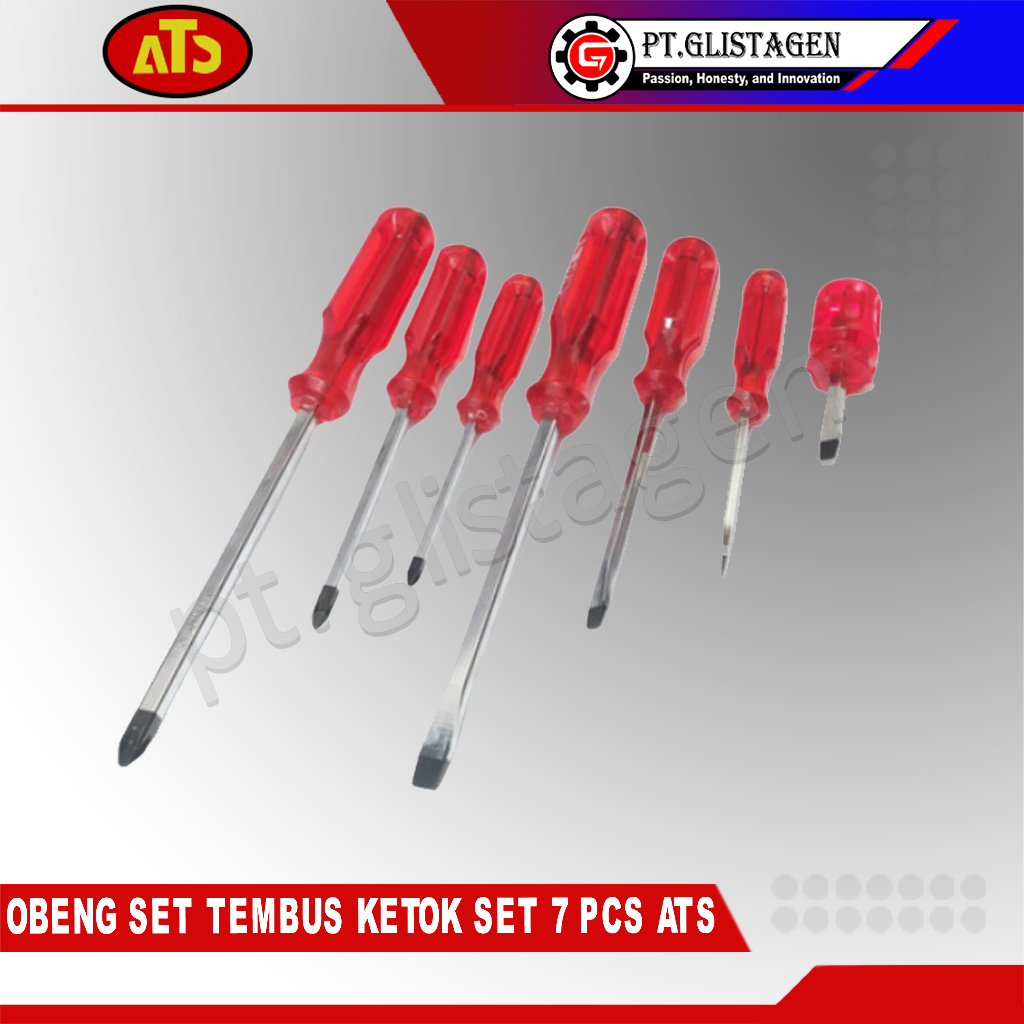 Obeng Set Tembus Ketok SET 7 Pcs ATS HIGH QUALITY