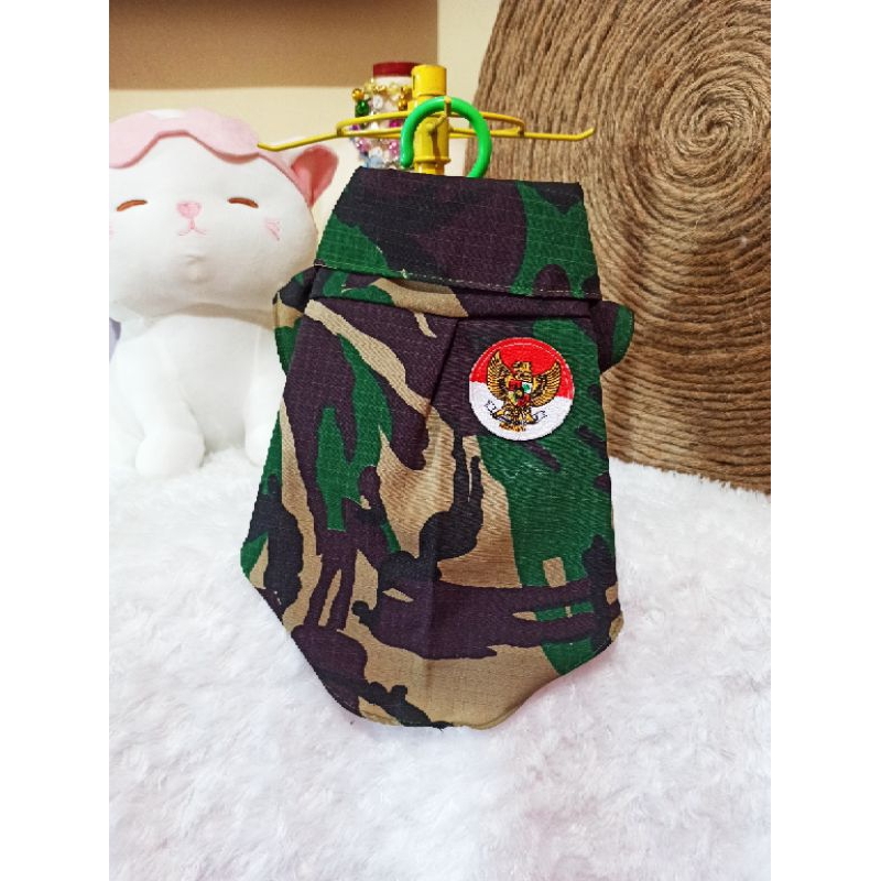 Baju kucing army tentara