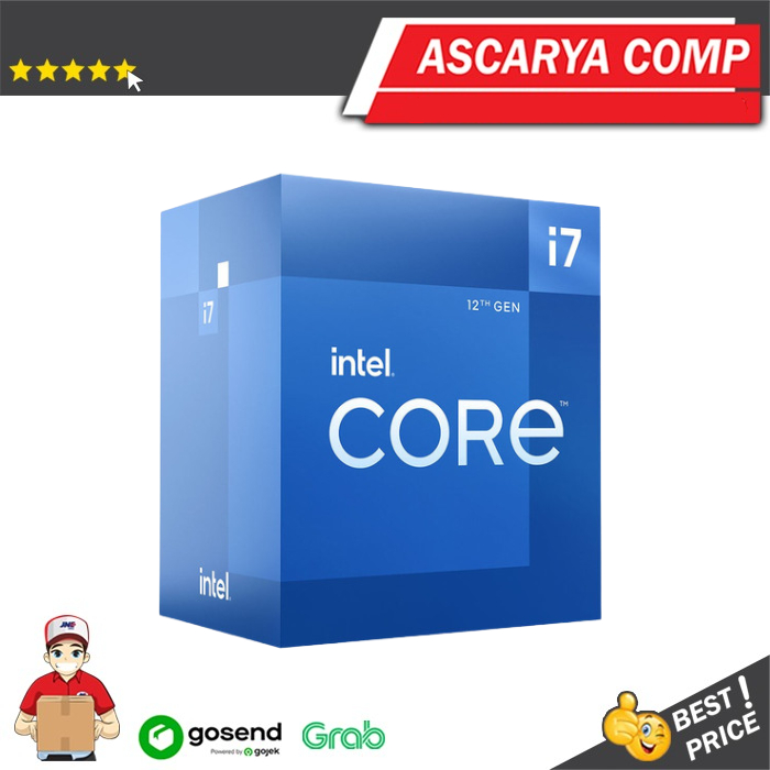 Intel Core i7 12700 2.1 GHz 12 Core 20 Threads Alder Lake - LGA1700