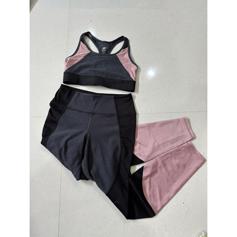 Stelan Olahraga / Baju Olahraga / Baju Yoga Preloved