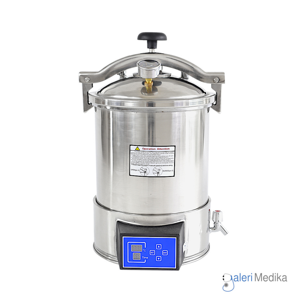 Autoclave GEA YX-18HDD Pressure Steam Sterilizer Dengan Timer - Alat Sterilisasi