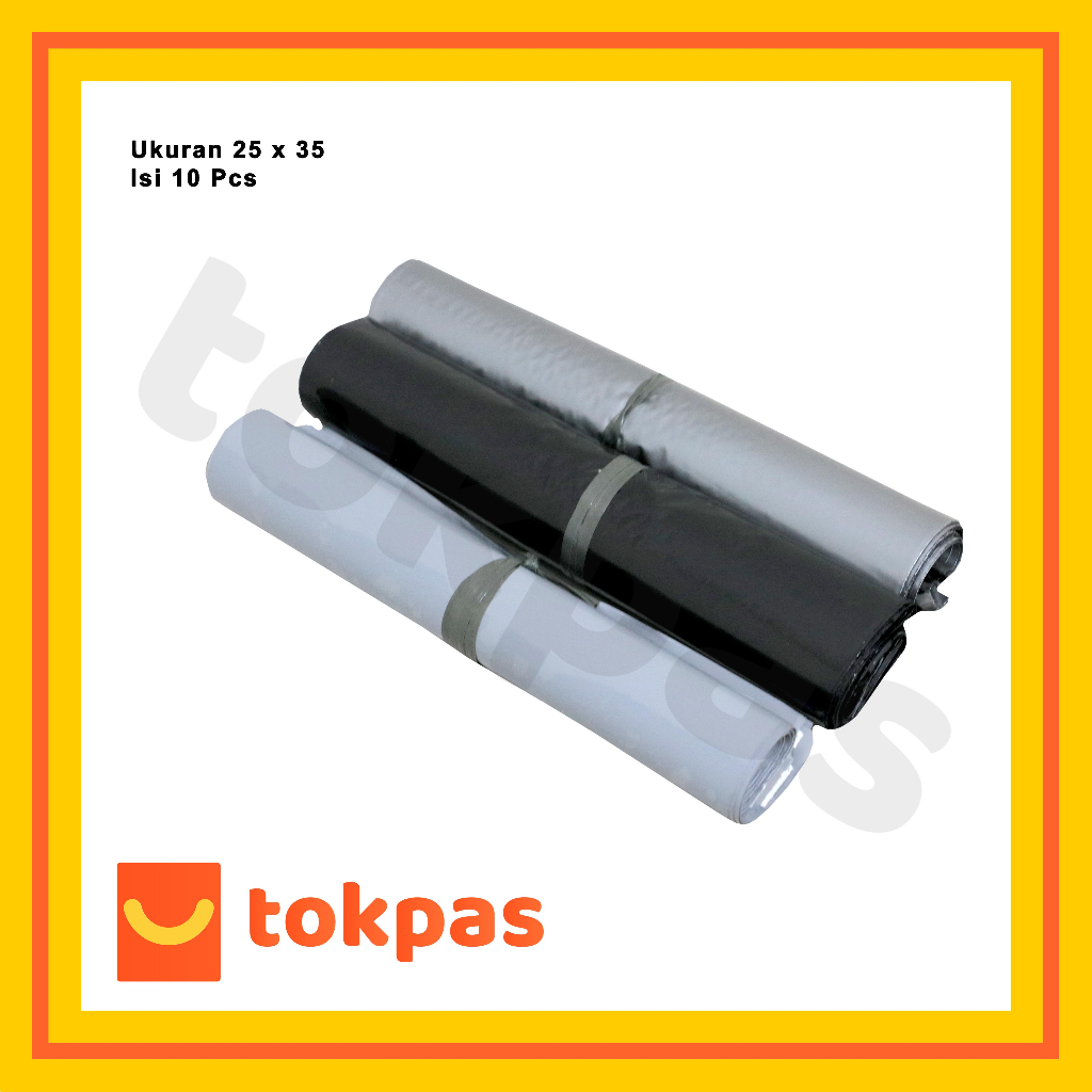 

Plastik Polymailer 25 x 35 Isi 10 pcs Plastik Packing Warna [Cabang Cimanggis]