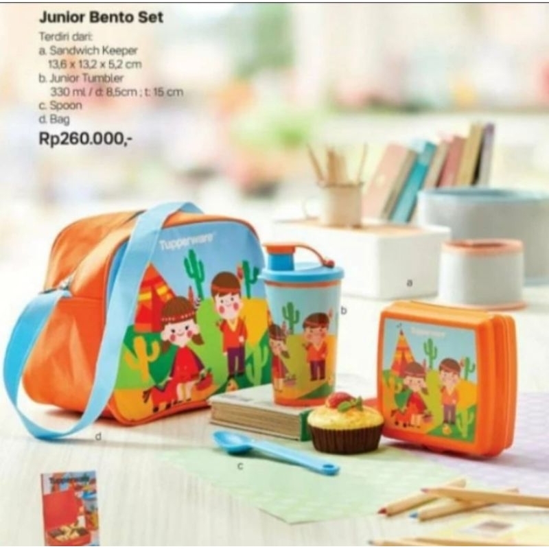 TUPPERWARE - JUNIOR LUNCH BOX SET