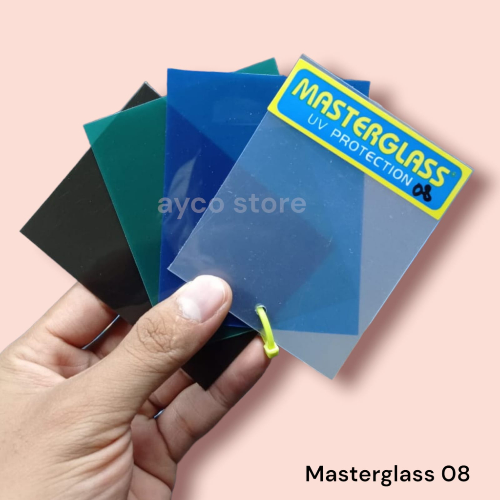 Fiber Penutup Pelapis Pagar Plastik Polos - Master Glass 08 mm