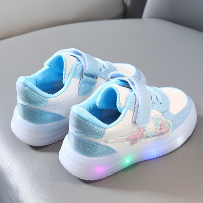 babyfit [size 21-30] MAGICDUST sepatu sneakers lampu led sepatu anak cewek cowok gs-0619