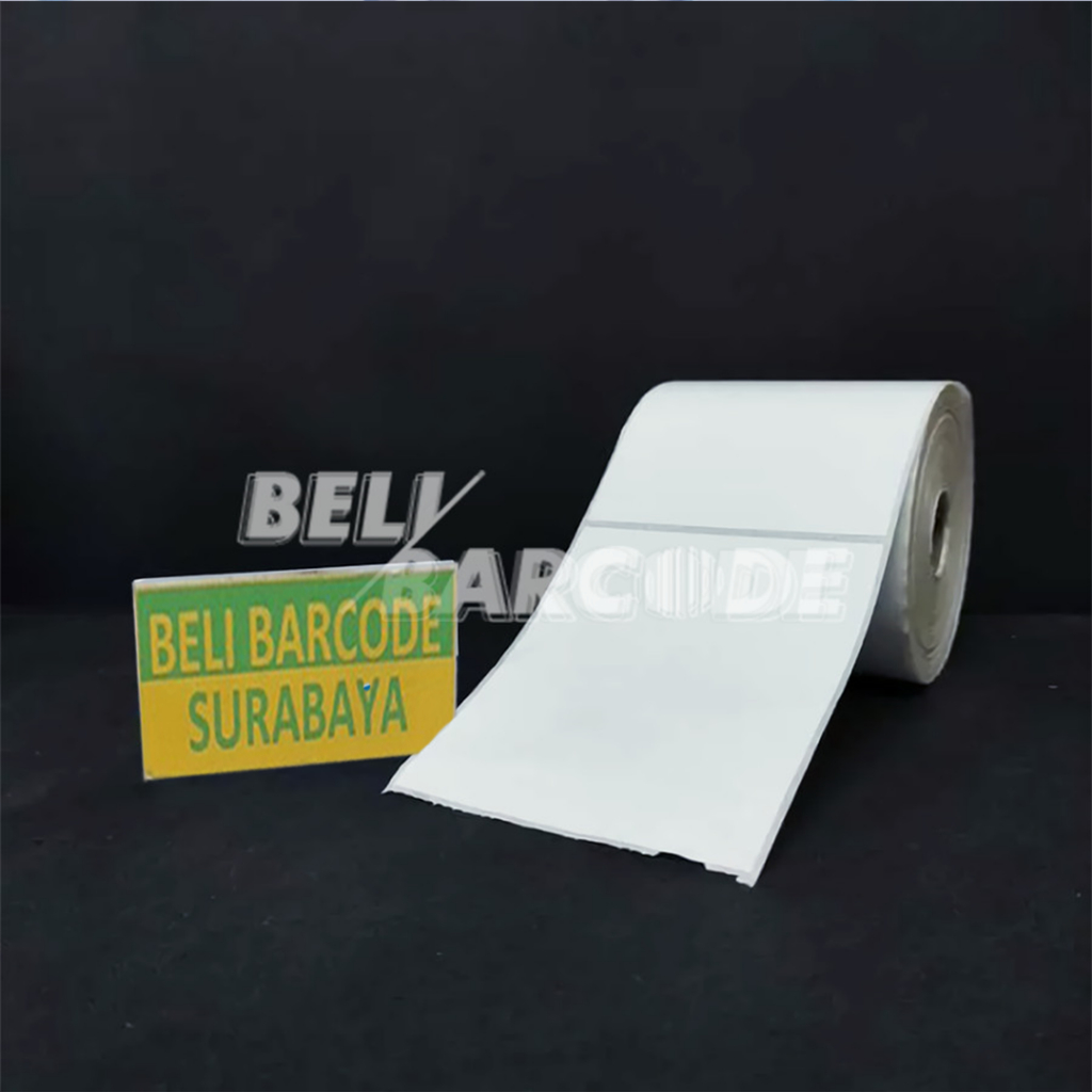 Stiker Label Barcode 100x120mm Semicoated 1 Line isi 500 Pcs