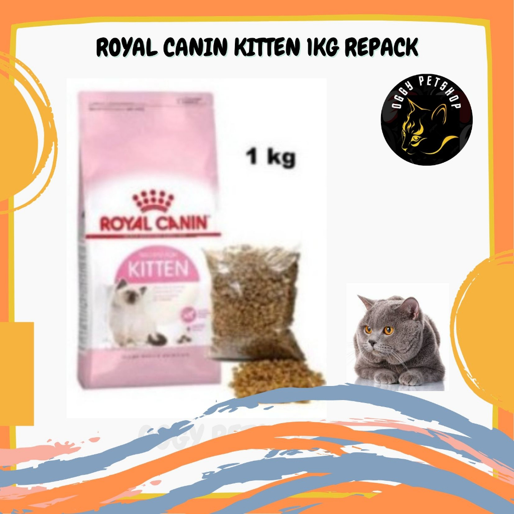 ROYAL CANIN KITTEN 1KG | MAKANAN KUCING 1 KG [REPACK]