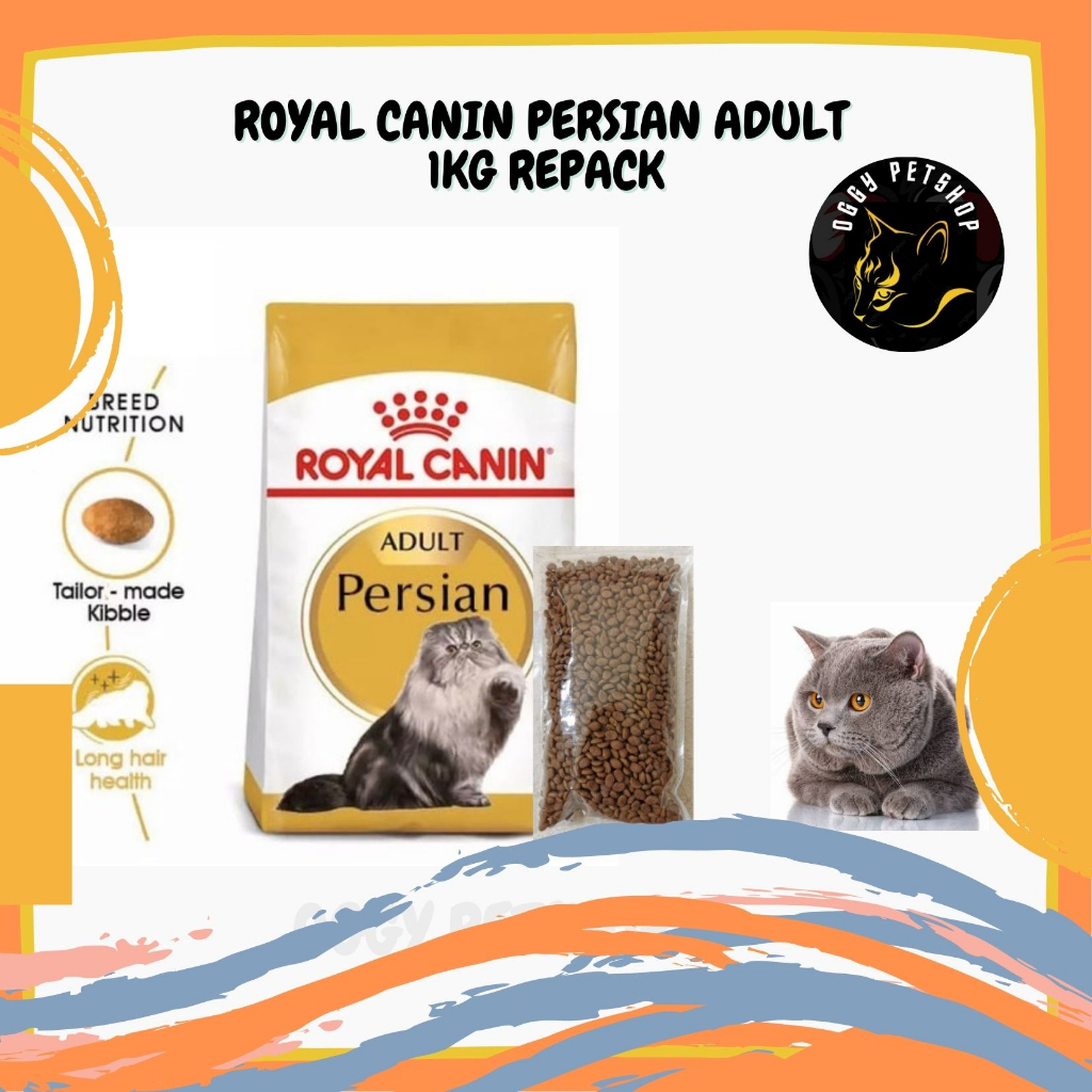 Royal Canin PERSIAN ADULT Makanan Kucing 1KG [REPACK]