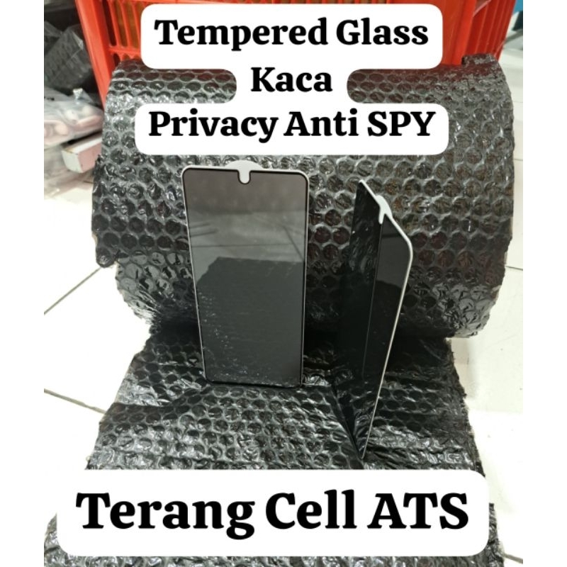 TG ANTI SPY TEMPERED GLASS FULL KACA TEMPERED GLASS PRIVACY ANTI-SPY VIVO Y36 VIVO V27E