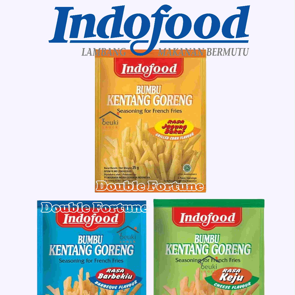 INDOFOOD  KENTANG GORENG  25gr  BUMBU MASAK INSTAN