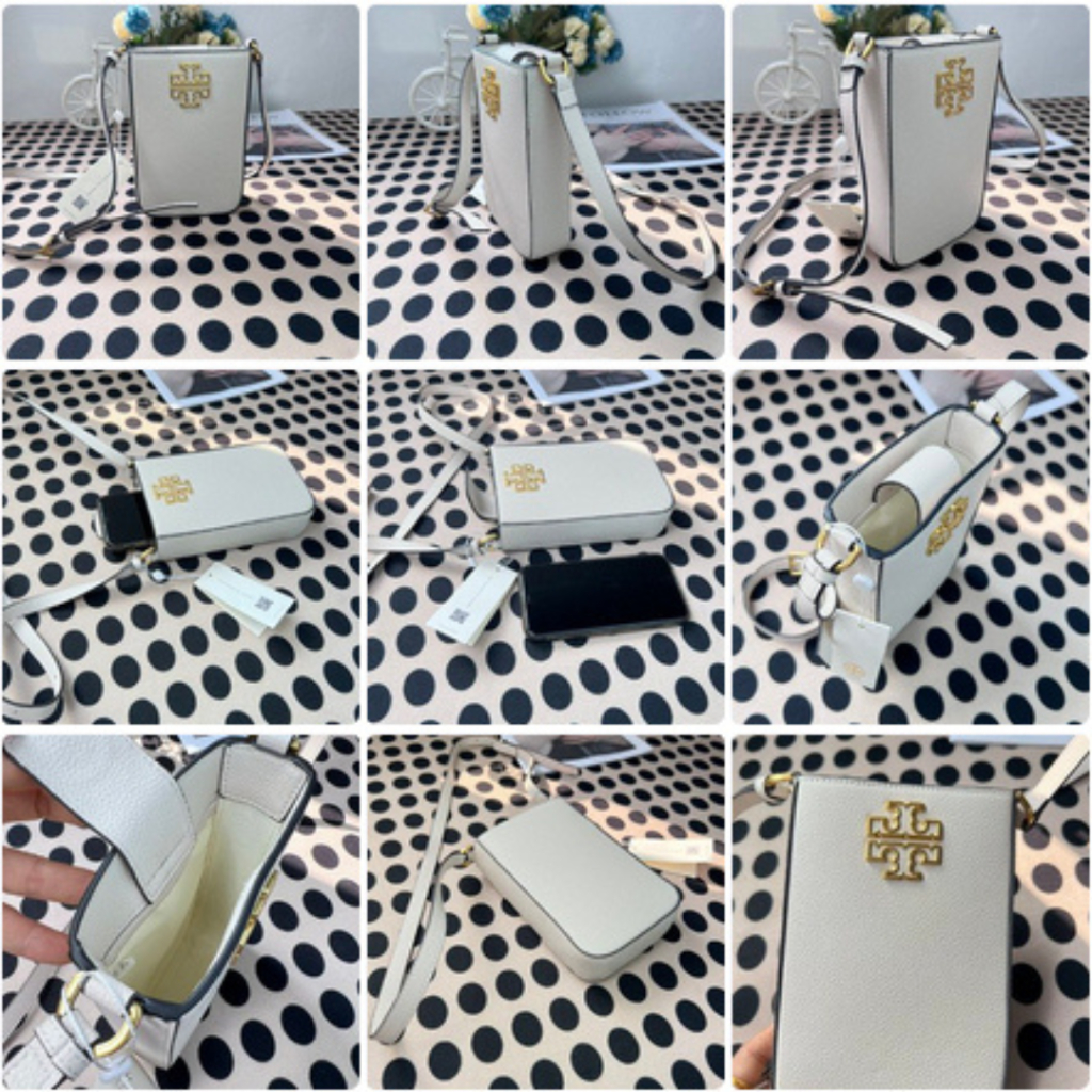 TAS WANITA TB TORY PLAIN PHONE BAG LEATHER CROSSBODY OUTLET SHOULDER BAGS 141000