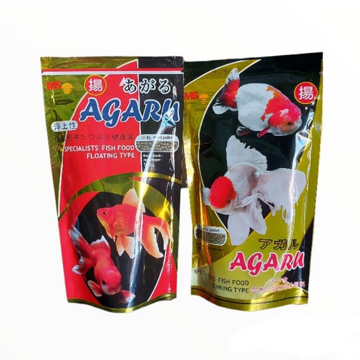 Pelet Ikan Hias Agaru Floating / Sinking (Pakan Makanan Ikan Aquascape) 1kotak isi 25 bungkus