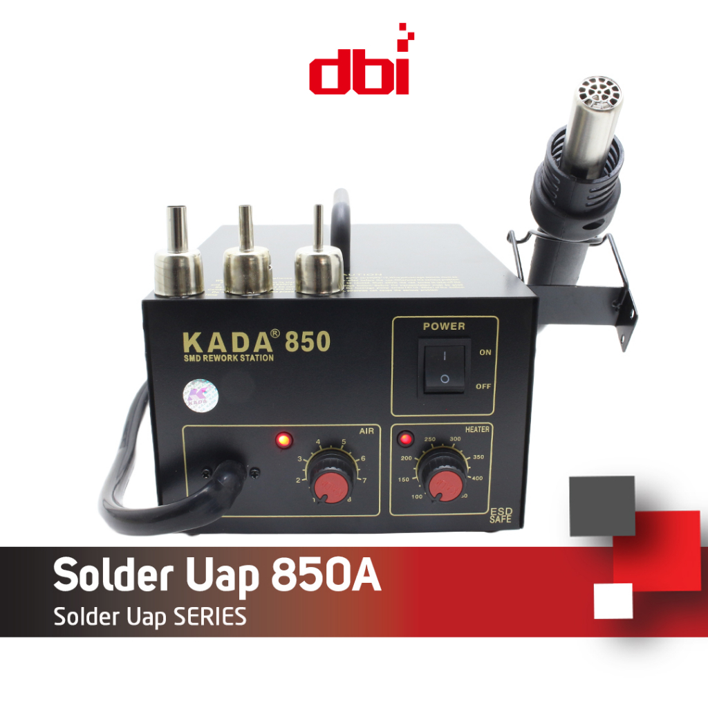 Solder Uap / Blower Uap Kada 850A Analog Free Solder Iron 30Watt