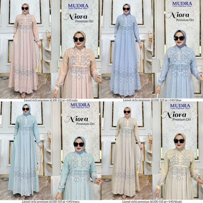 Niora Dress ori by Mudra Hijab