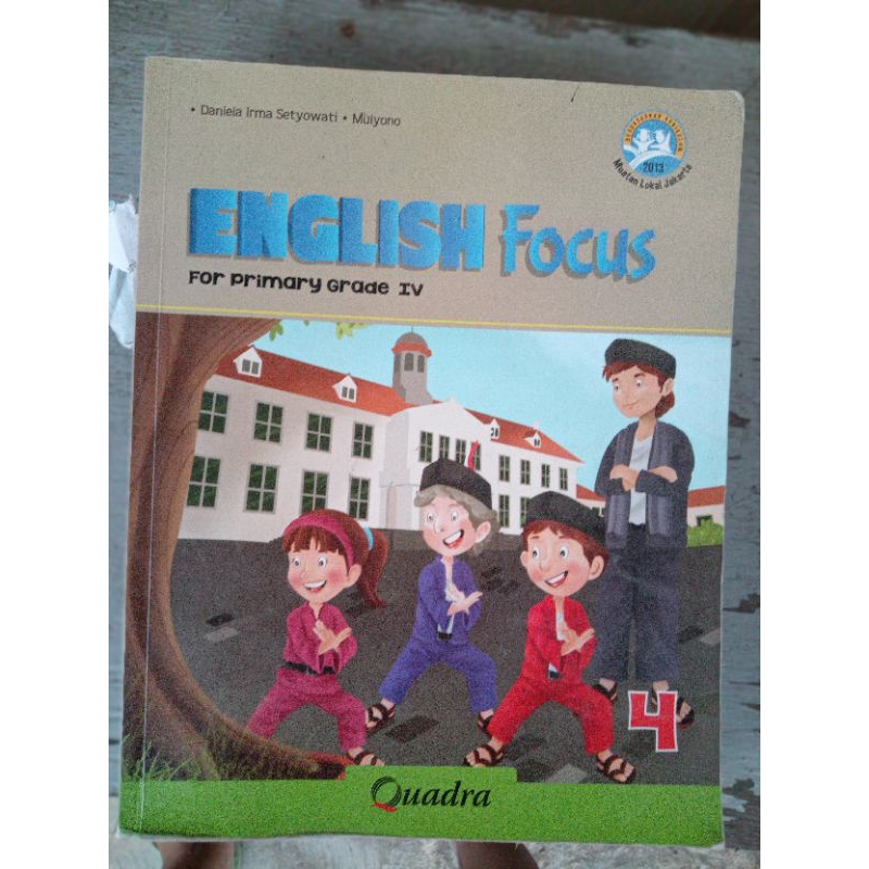 

buku bekas ENGLISH FOR KIDS GRADE IV