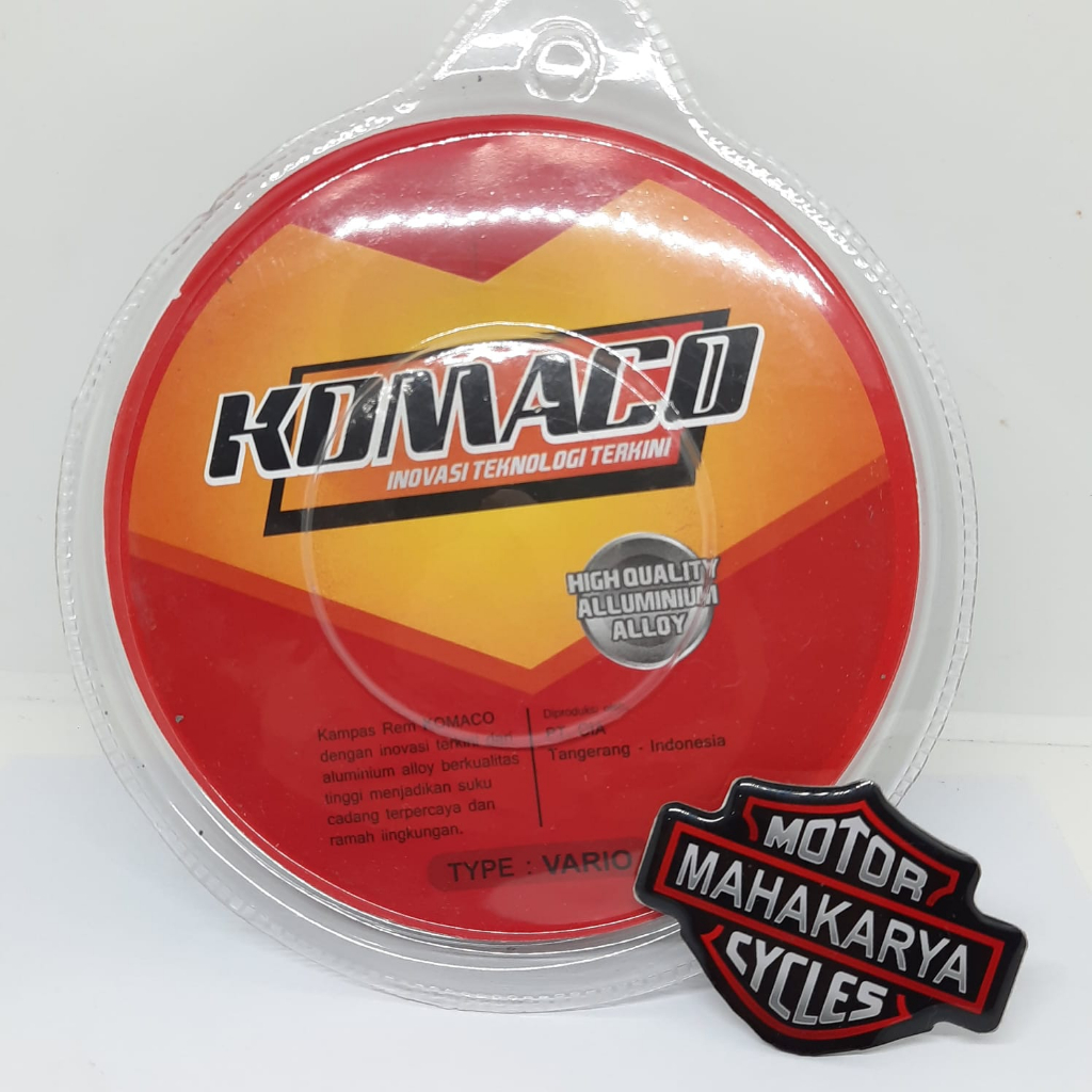 KAMPAS REM BELAKANG PIRODO HONDA VARIO BEAT FI VARIO FI VARIO 125 VARIO 125LED BEAT POP BEAT STREET