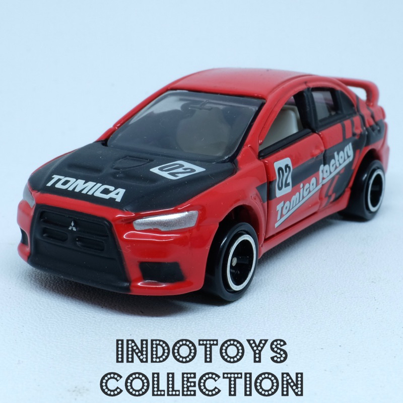 Tomica Factory ~ Mitsubishi Lancer Evo X Merah