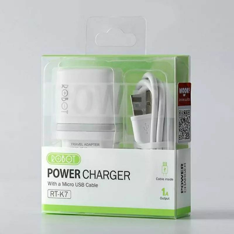 Charger Robot RT-K7 /RT K9 /RT K5 Power Charger Micro