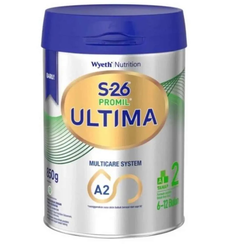 S26 promil ultima tahap 2 850 gram | susu bubuk| susu formula