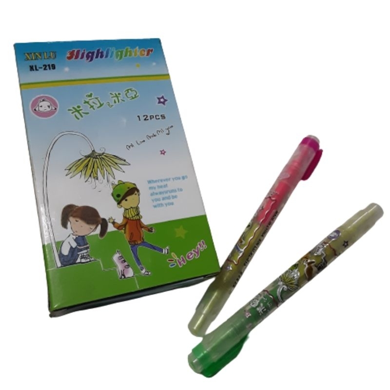 

Stabilo 2 sisi Xin Lu XL-219 1 kotak (12pcs)