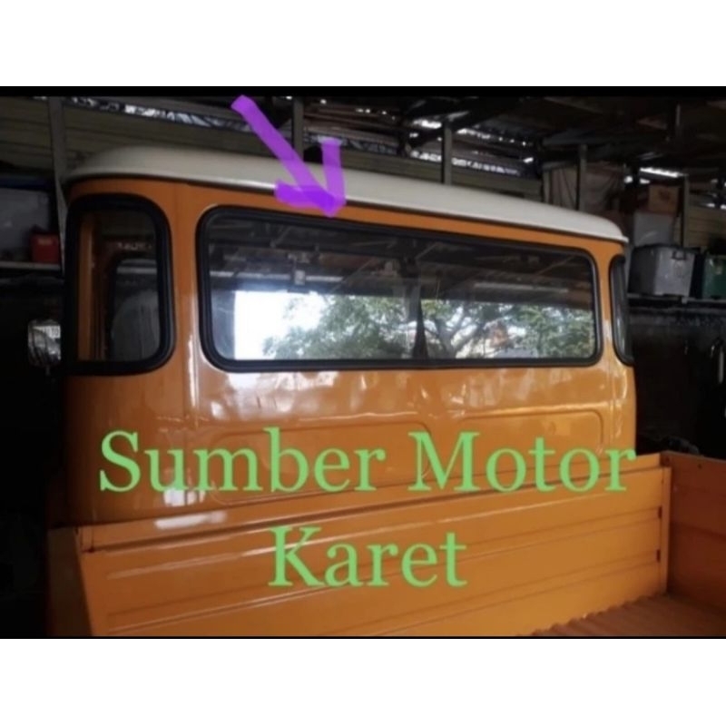Karet Kaca Belakang Hardtop FJ45 FJ 45 Pick Up