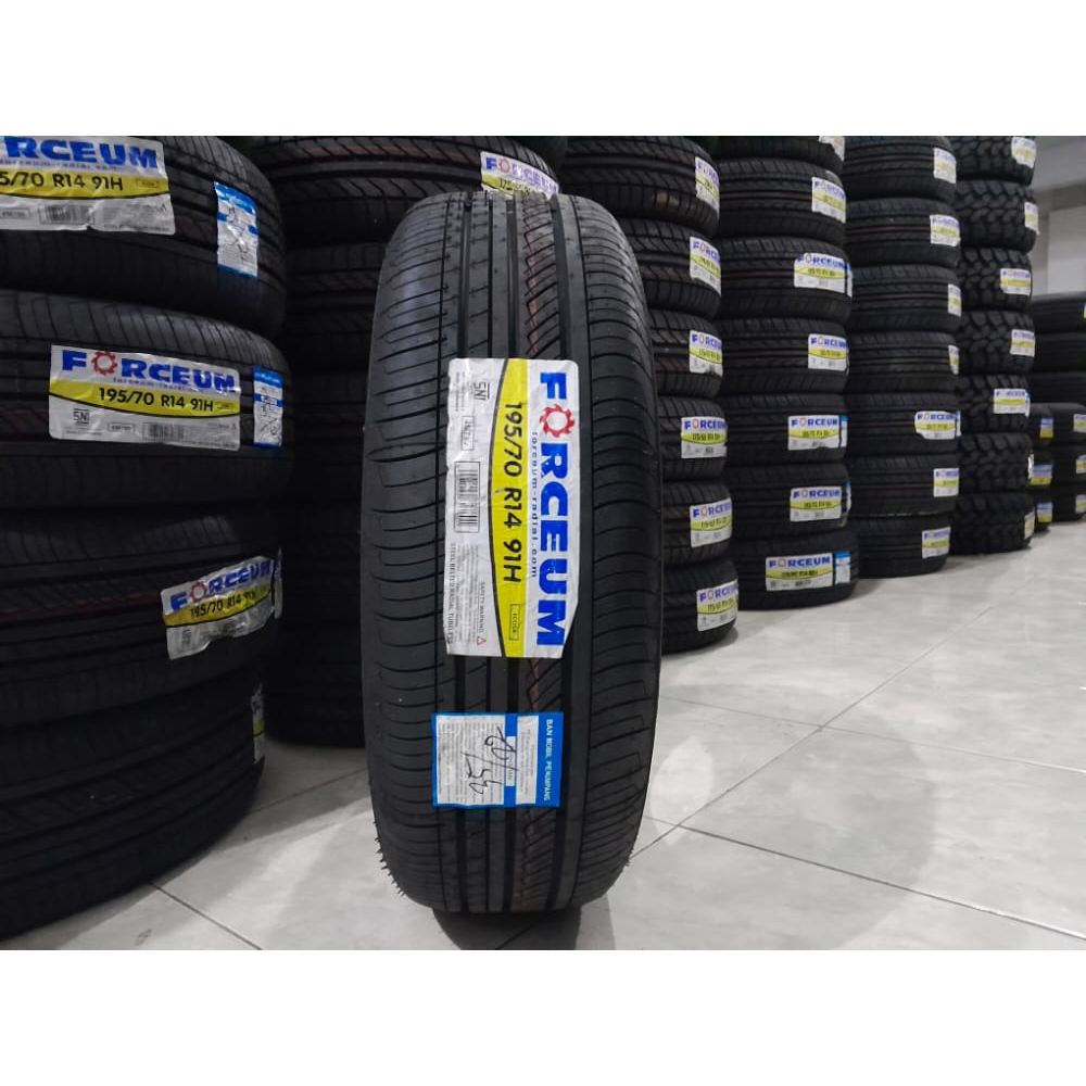 Ban Mobil Tubless Ring 14 Tampak Lebar FORCEUM ECOSA 195/70 R14