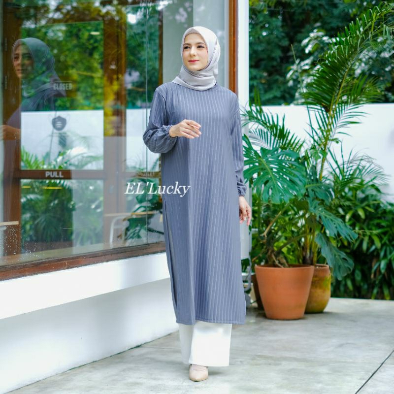 Long Tunik TANIA Knit Hornet Premium