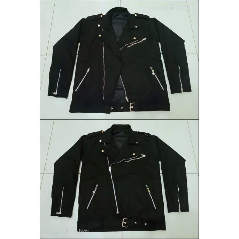 WERPAK DOBEL KERAH | JAKET RAMONES | JAKET PUNK