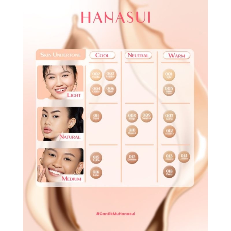 Hanasui Perfect Stay Foundation | Foundation Hanasui