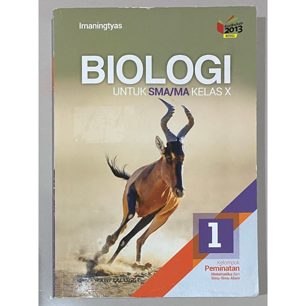 

Buku Biologi SMA Peminatan Kelas XI / 2 / 11 Kurikulum 2013 Revisi Irnaningtyas Penerbit Erlangga