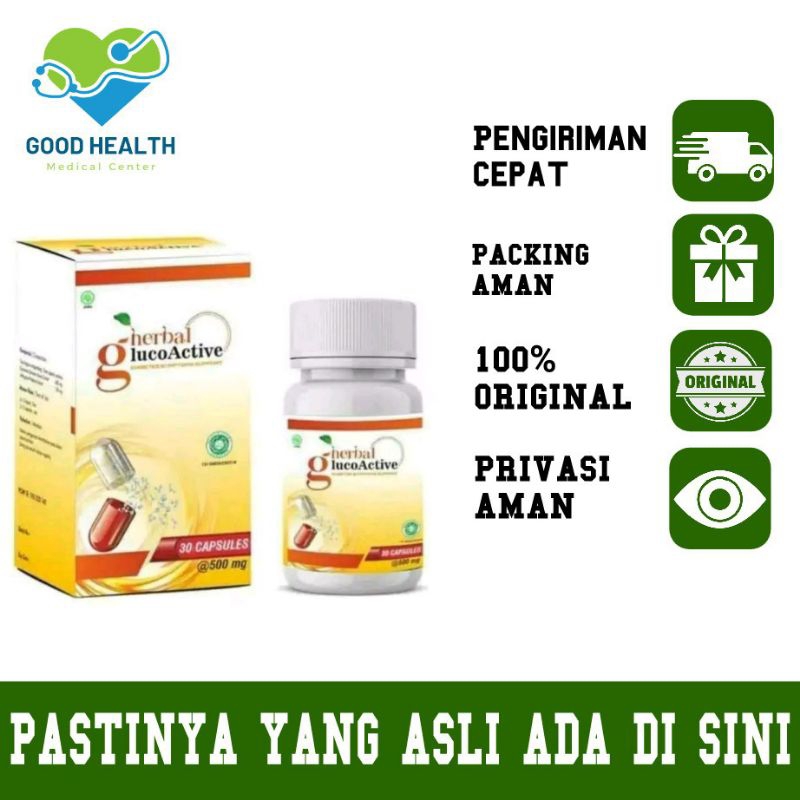 GLUCOACTIVE ASLI ORIGINAL OBAT DIABETES KECING MANIS GLUCOACTIVE ASLI