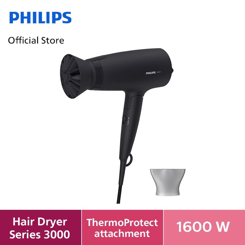 Philips Hair Dryer 3000 Series BHD308/10 Pengering Rambut