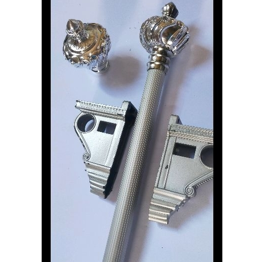 TIANG GORDEN BRACKET ETOPA PRINCES PIPA PENYANGGA ROLET HORDEN GORDEN TIRAI DEKORASI RUMAH BATANG GORDEN EROPA FULLSET