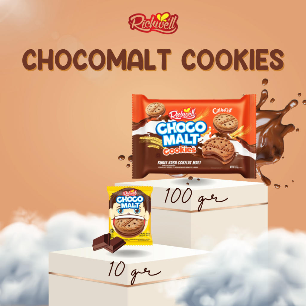 

Chocomalt Sandwich Cookies